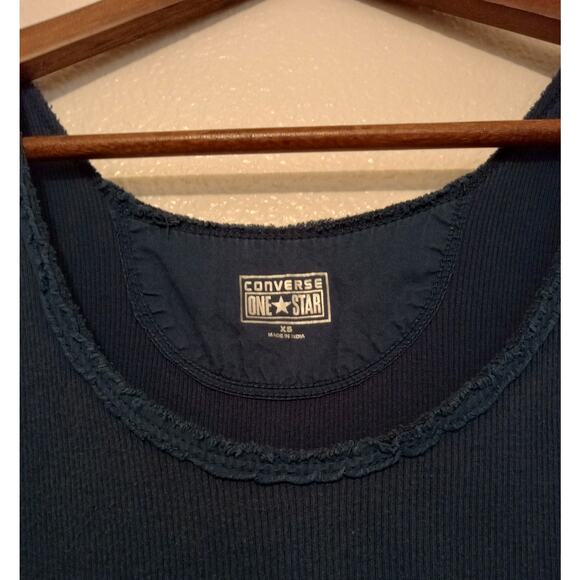 Converse One Star 100% Cotton Sleeveless Midi Dress Women's Medium SZ XS - Picture 3 of 8